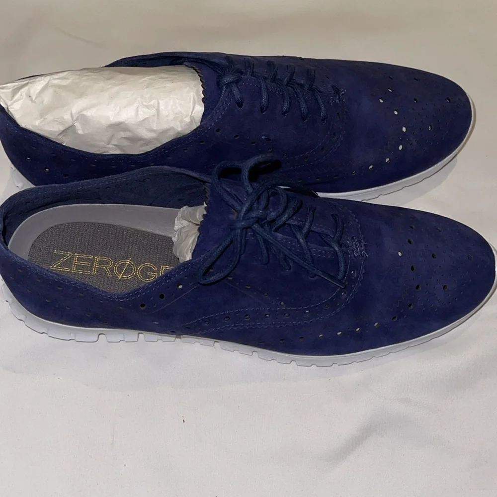 NEW Cole Haan Women’s Navy Shoes Size 8 - Picture 4 of 6